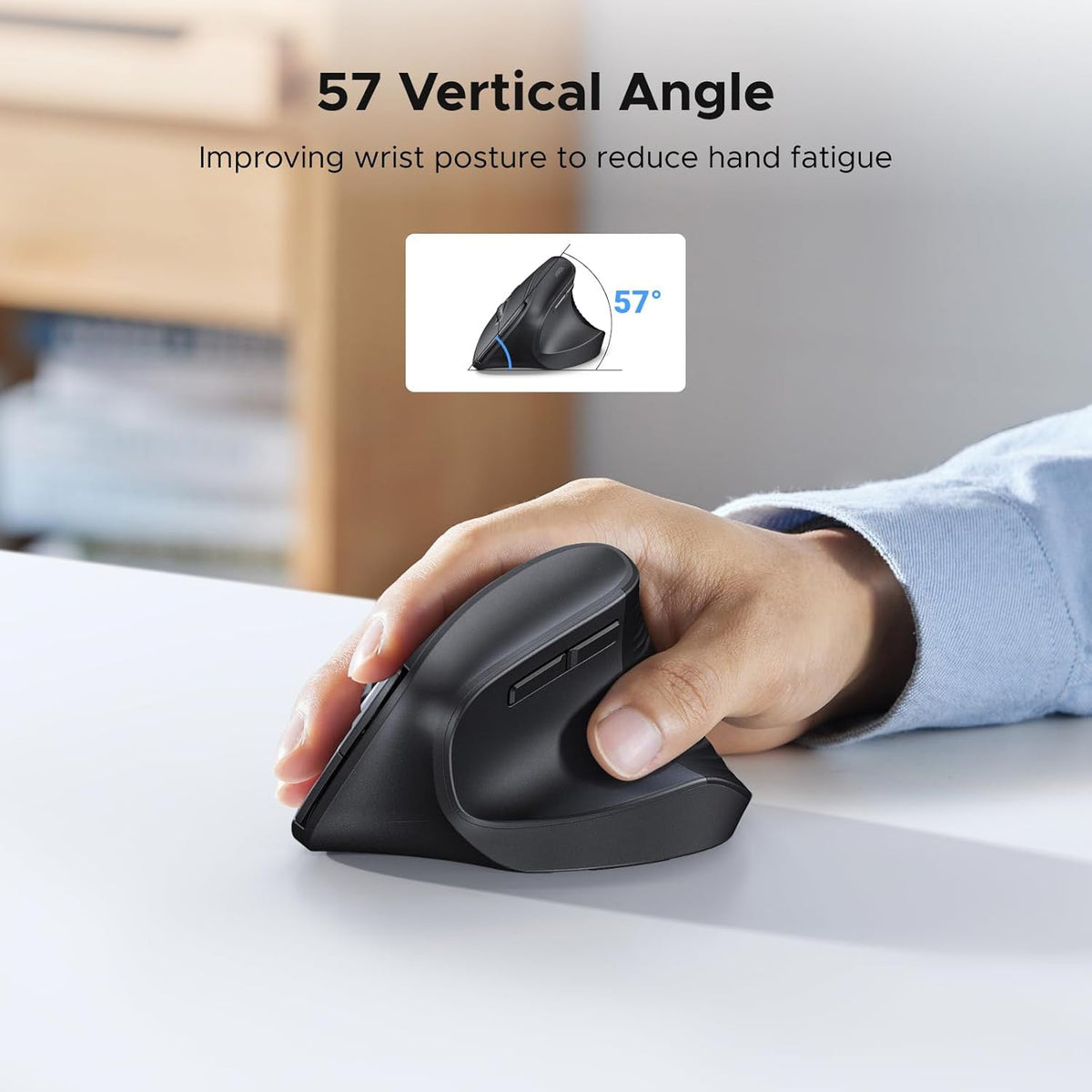 M618 Wireless Vertical Mouse
