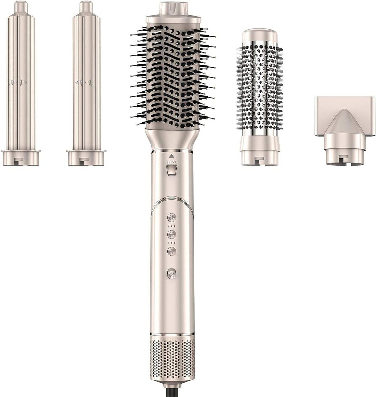 7-in-1 Air Wrap Hair Styler | Ionic Blow Dryer, Curler & Straightener
