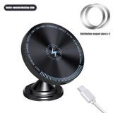 Mini Car Wireless Charger | MagSafe-Compatible Dashboard Mount